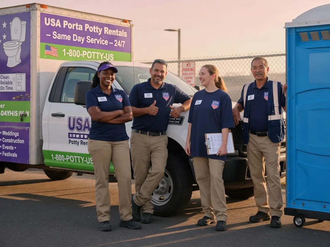Porta Potty Rental company in Oakville, CT